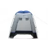 High Peak Lido tienda de campaña, impermeable 100 cm, azul, gris, 2 bolsas, fibra de vidrio