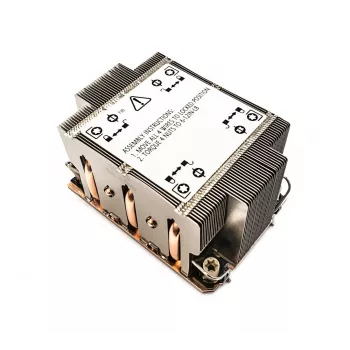 INTER-TECH N-8 disipador/refrigerador de CPU plateado