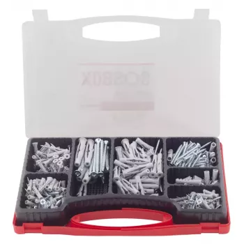 Set de tornillos y tacos Fischer 533629