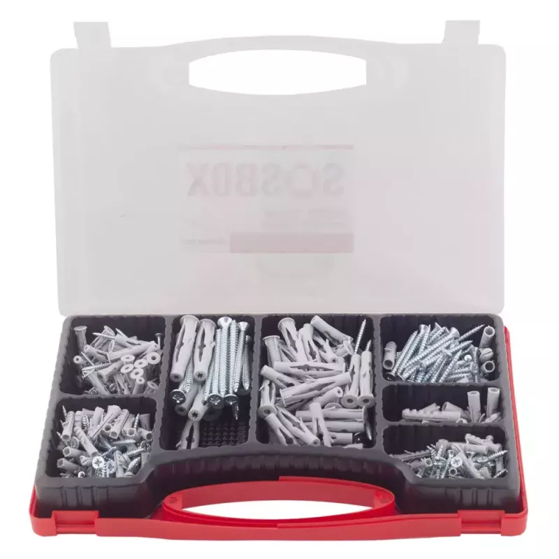Set de tornillos y tacos Fischer 533629