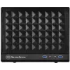 Caja de PC SilverStone SUGO SG13 Mini-D negra