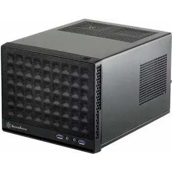 Caja de PC SilverStone SUGO SG13 Mini-D negra