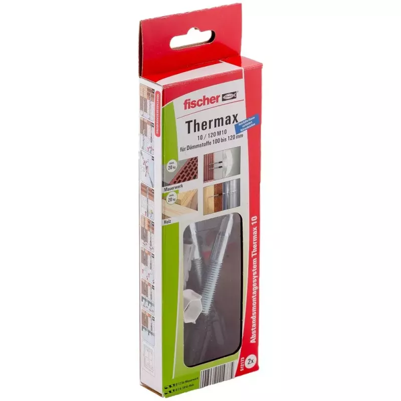 Set de tornillos y tacos Fischer 512173