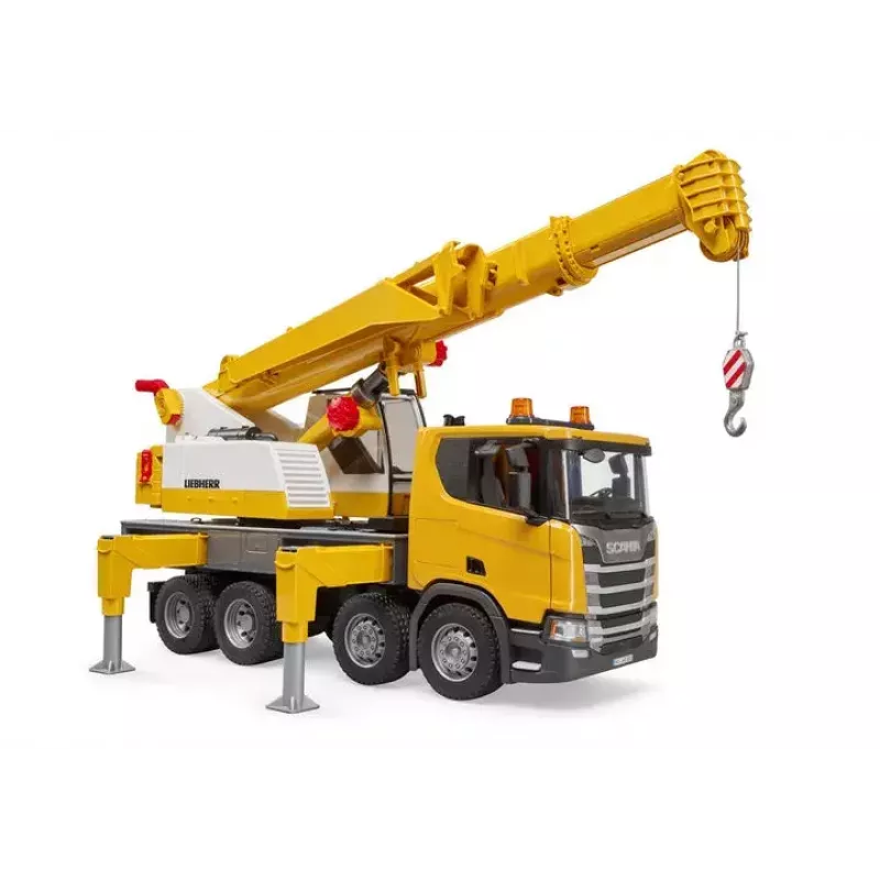 Camión grúa BRUDER SCANIA Super 560R Camión grúa Liebherr
