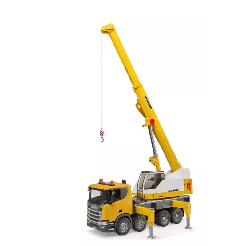 Camión grúa BRUDER SCANIA Super 560R Camión grúa Liebherr
