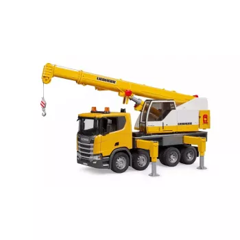 Camión grúa BRUDER SCANIA Super 560R Camión grúa Liebherr