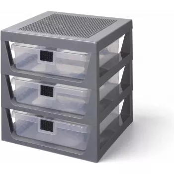 Set de estantería con cajones Room Copenhagen 40950003 caja de almacenamiento gris para cajones