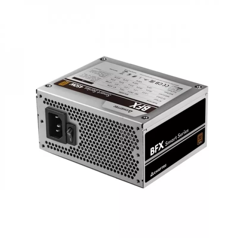 Chieftec Smart 450W Fuente de alimentación para PC 20+4-Pin ATX ATX Negro, Plata