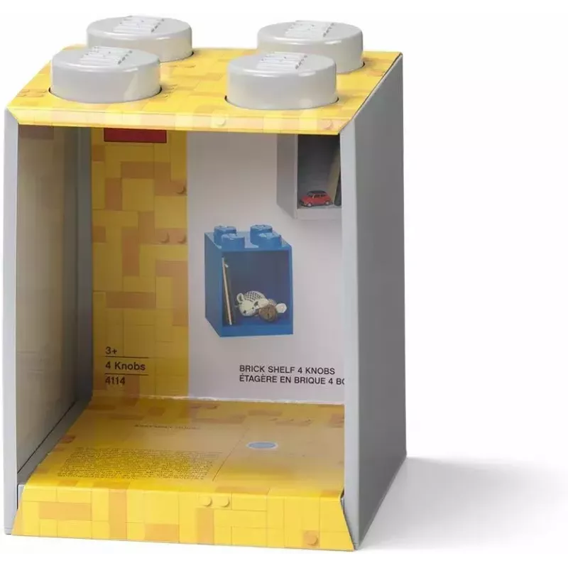 Estantería Room Copenhagen LEGO Brick 4 baldas gris claro de room copenhagen, modelo 41141740