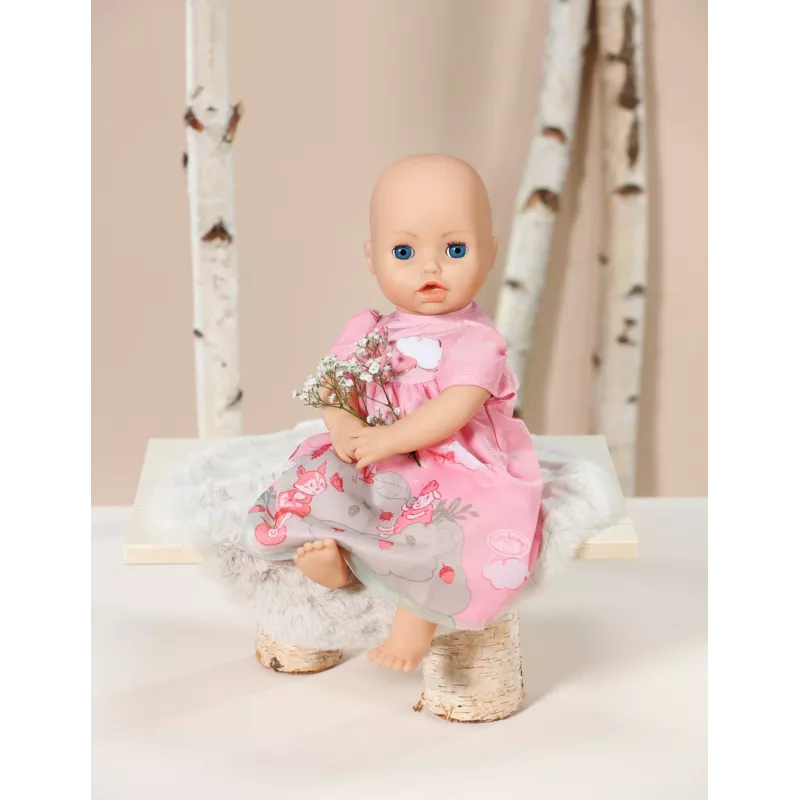 Baby Annabell Vestido rosa 43cm Vestido para muñeca