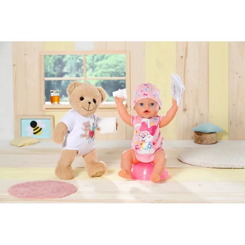 Oso de peluche BABY born Oso blanco 0 a 12 años