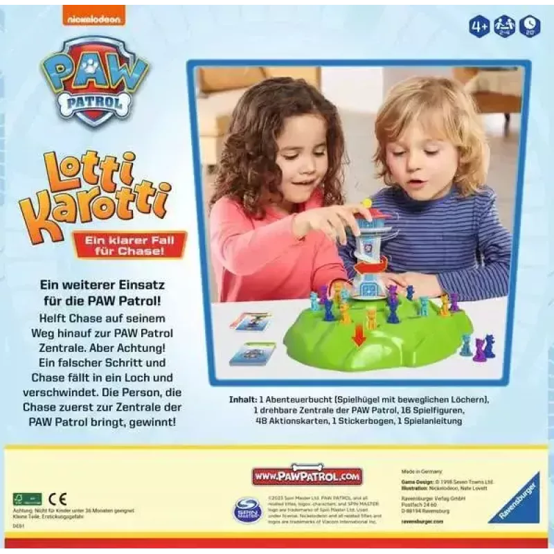 Ravensburger 22372 Juego familiar 20 min. 4 años