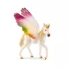 schleich BAYALA Potro de unicornio arcoíris alado, 5 años, unicornio / pegaso, unicornios y hadas, multicolor, plástico, 1 unidad