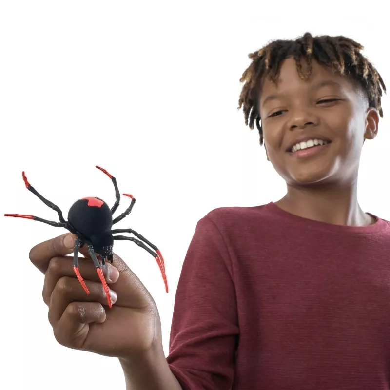 Robo Alive Araña reptante brillante en la oscuridad, juguete robot ZURU