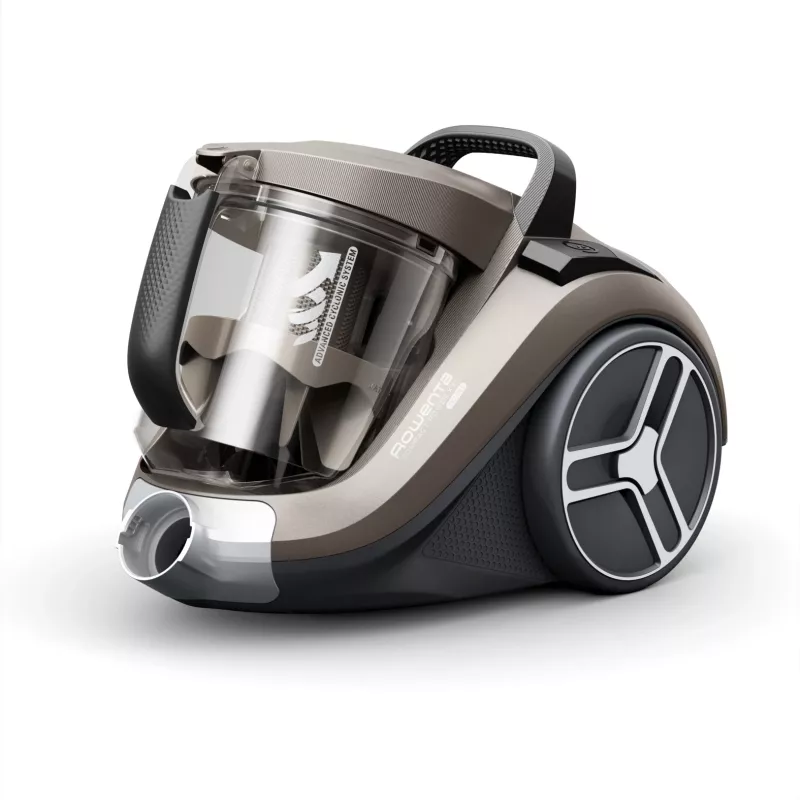 Rowenta Compact Power XXL Animal RO4B50 aspirador de trineo sin bolsa, filtro de 3 etapas, gris/negro