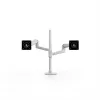 ERGOTRON LX Dual Stacking Arm, columna alta (blanco)