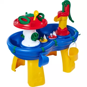 Mesa de agua Simba‑Dickie Aquaplay modelo 8700001595 para juegos de agua al aire libre