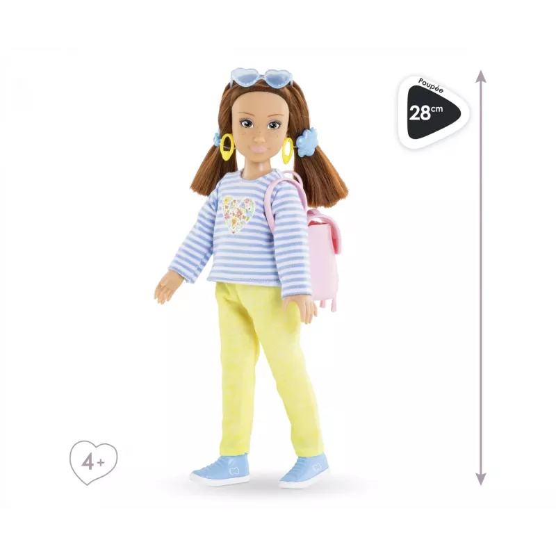 Corolle Girls Zoe Shopping Surprise muñeca, a partir de 4 años