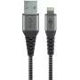 Cable Lightning Wentronic 49267 0,5 m Negro-gris