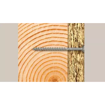 Tornillo Fischer 670668 – tornillo para metal-madera 50 mm, Ø 4,5 mm, rosca 30 mm, 50 unidades