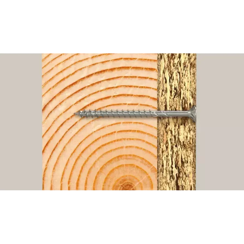 Tornillo Fischer 670668 – tornillo para metal-madera 50 mm, Ø 4,5 mm, rosca 30 mm, 50 unidades