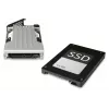 ICY DOCK ToughArmor MB994SP-4SB-1 backplane SATA de 4 bahías de 2,5" para bahía interna de 5,25", sin bandejas, aluminio, ventilador de 40 mm, SATA 6 Gbit/s, negro