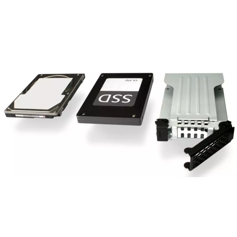 ICY DOCK ToughArmor MB994SP-4SB-1 backplane SATA de 4 bahías de 2,5" para bahía interna de 5,25", sin bandejas, aluminio, ventilador de 40 mm, SATA 6 Gbit/s, negro
