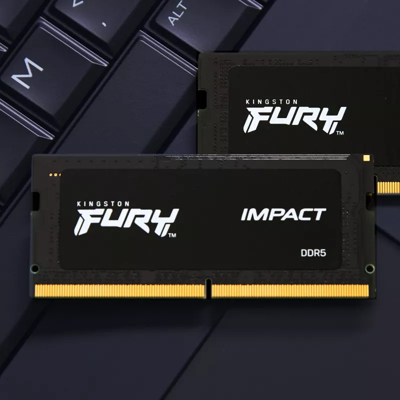 Kingston Technology FURY 32GB 6000MT/s DDR5 CL38 SODIMM (Kit de 2) Impact XMP