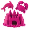 Kinetic Sand, 2 lbs Arena de juego rosa, regalos de Pascua, arena sensorial moldeable para niños, bolsa resellable (el envase puede variar)