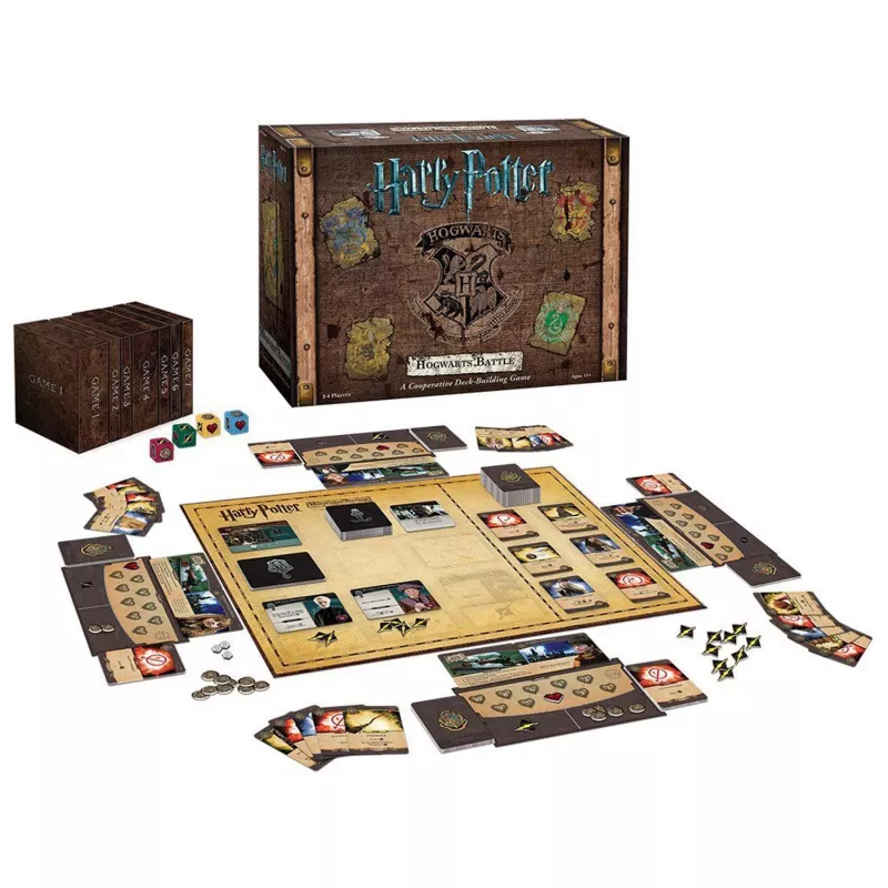 Kosmos Harry Potter - La batalla de Hogwarts juego de mesa estrategia