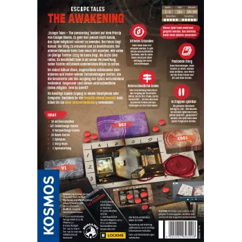 Kosmos Escape Tales: The Awakening juego de mesa deducción