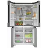 Bosch Serie 4 KFN96APEA frigorífico combi Side-by-Side, French Door, de libre instalación, 605 l (405 l + 200 l), Home Connect, clase energética E, acero inoxidable