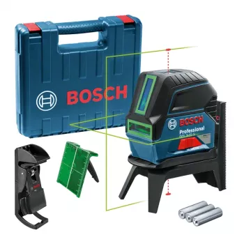 Bosch GCL 2-15 G láser de líneas/puntos 10 m 500-540 nm (< 10 mW)