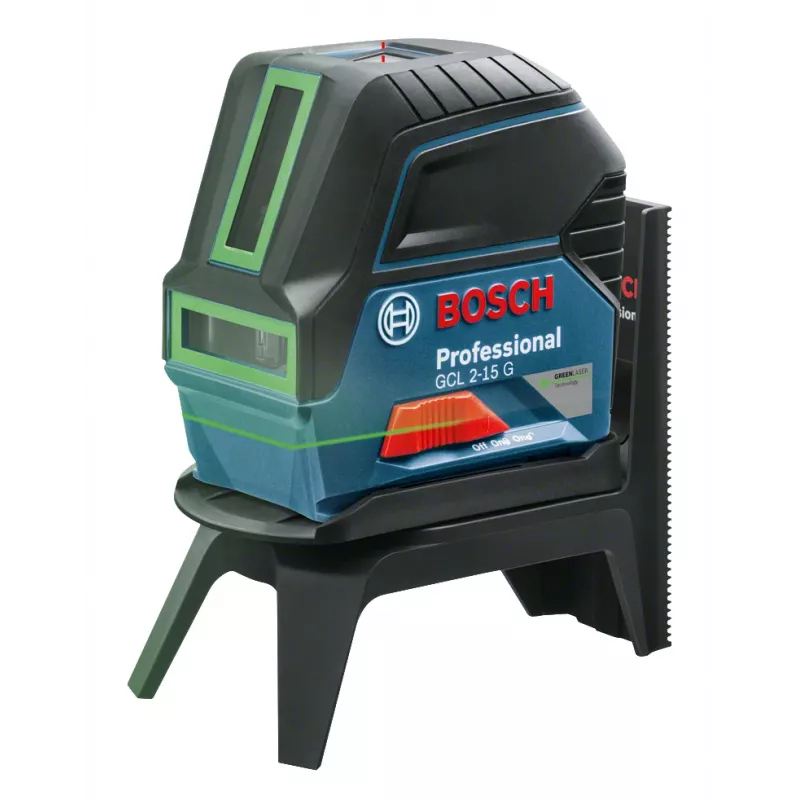Bosch GCL 2-15 G láser de líneas/puntos 10 m 500-540 nm (< 10 mW)