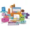MEGA BLOKS Fisher Price Granja Musical de construcción sensorial (45 piezas) para niños pequeños