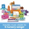 MEGA BLOKS Fisher Price Granja Musical de construcción sensorial (45 piezas) para niños pequeños