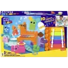 MEGA BLOKS Fisher Price Granja Musical de construcción sensorial (45 piezas) para niños pequeños