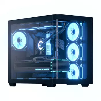 Aerocool P500C torre Midi negra