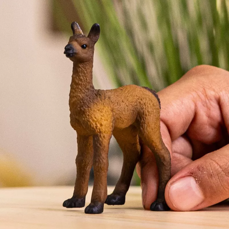 schleich FARM WORLD Cría de llama, 3 año(s), granja, animales de granja / juguete de granja, multicolor