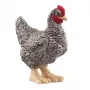 schleich FARM WORLD Gallina Plymouth Rock, 3 año(s), granja, animales de granja/juguete de granja, multicolor
