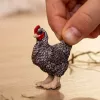 schleich FARM WORLD Gallina Plymouth Rock, 3 año(s), granja, animales de granja/juguete de granja, multicolor
