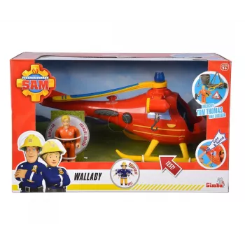 Helicóptero Simba Toys 109252510 Fireman Sam naranja 3+