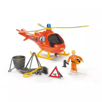 Helicóptero Simba Toys 109252510 Fireman Sam naranja 3+