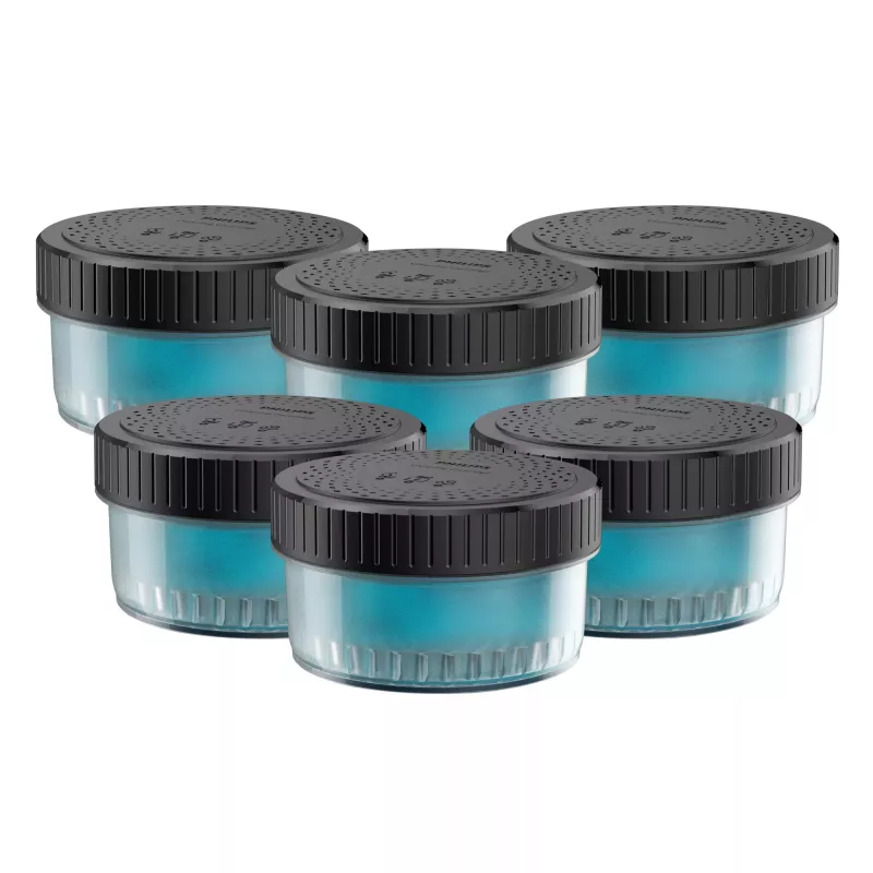 Philips Quick Clean Pod Cartucho CC16/50 pack de 6 cartuchos de limpieza para cabezales de afeitadora eléctrica