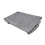 Kensington SmartFit SoleMate Pro Elite reposapiés ergonómico, Gris, 0 – 18°, 9 cm, 12 cm, 2,3 kg, 1 ud.