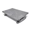 Kensington SmartFit SoleMate Pro Elite K50345EU reposapiés ergonómico, altura regulable 9–12 cm, inclinación 0–18°, gris