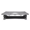 Kensington SmartFit SoleMate Pro Elite K50345EU reposapiés ergonómico, altura regulable 9–12 cm, inclinación 0–18°, gris