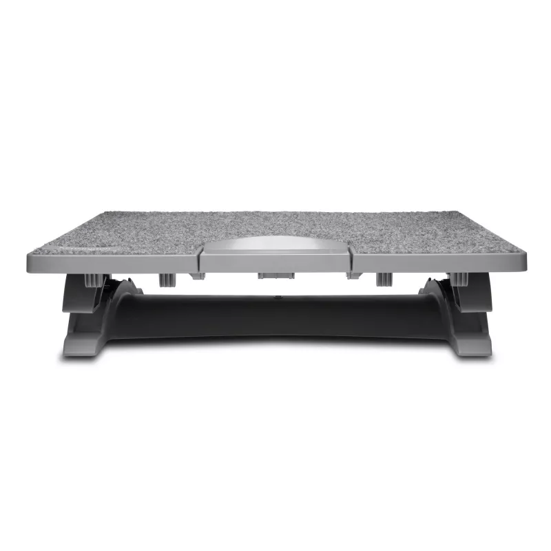 Kensington SmartFit SoleMate Pro Elite K50345EU reposapiés ergonómico, altura regulable 9–12 cm, inclinación 0–18°, gris