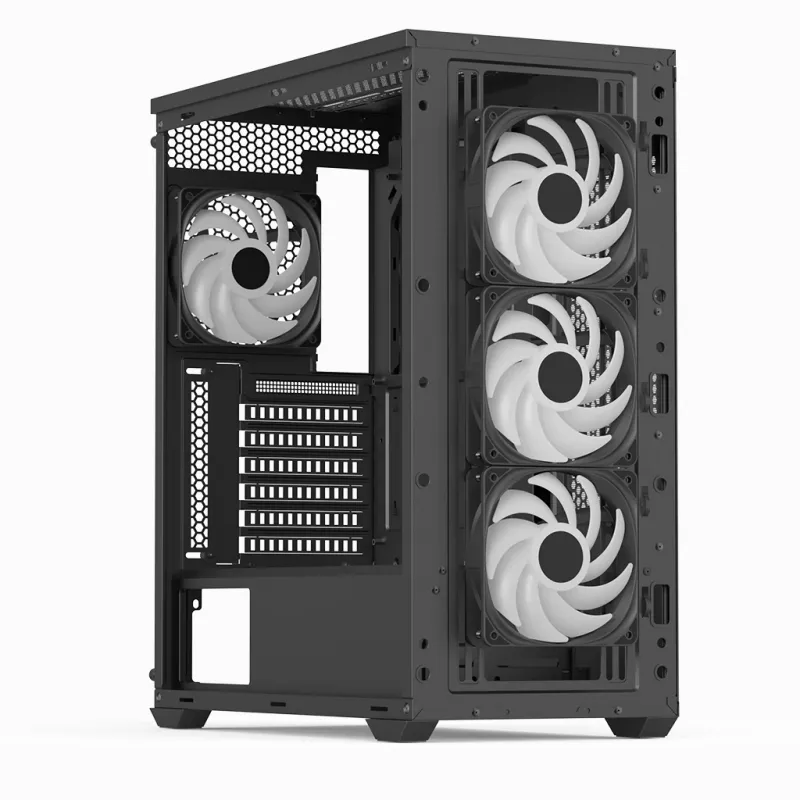Aerocool D501A Midi Tower Negro