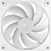 Ventilador de carcasa DeepCool FD14 WH de 140 mm, 140 x 140 x 25 mm, blanco, 3-Pin